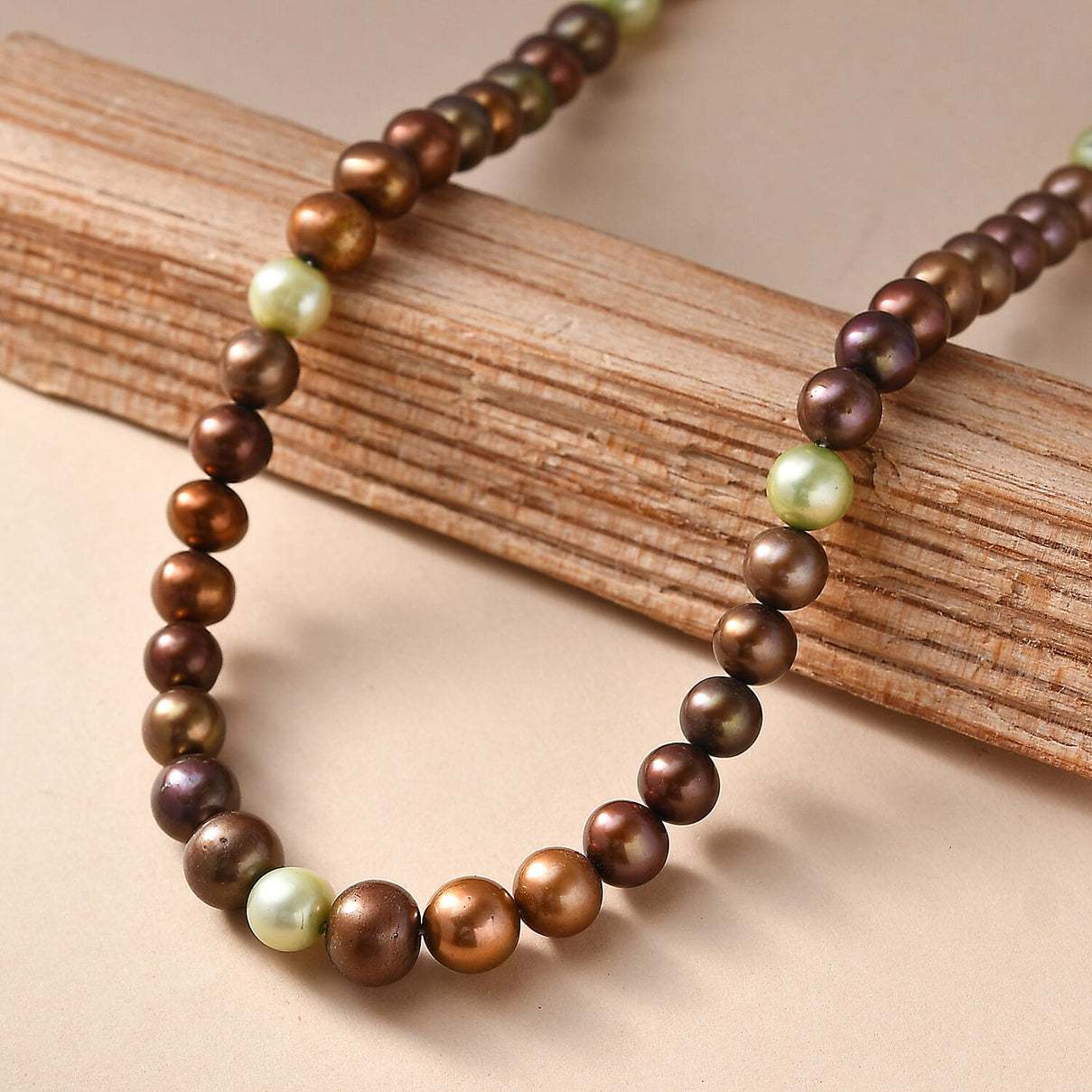 Golden Pearl Necklace (Size - 18-2 Ext) 8220141 1