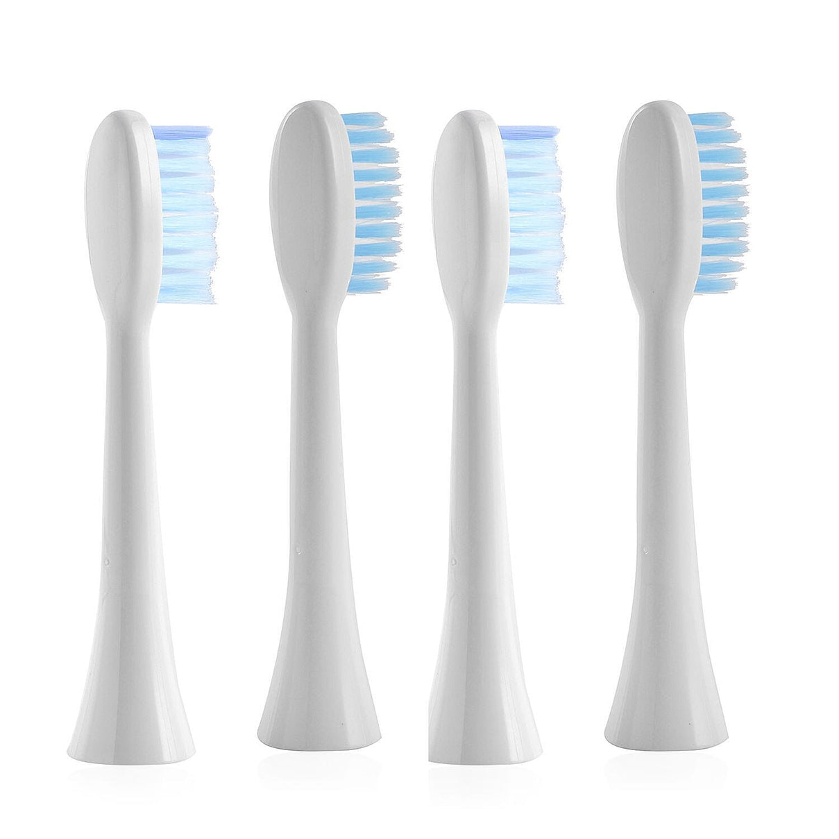 BEAUTECH Sonic Set of 4 Piece Toothbrush Replacement Heads - White - Blue. 7168077 2