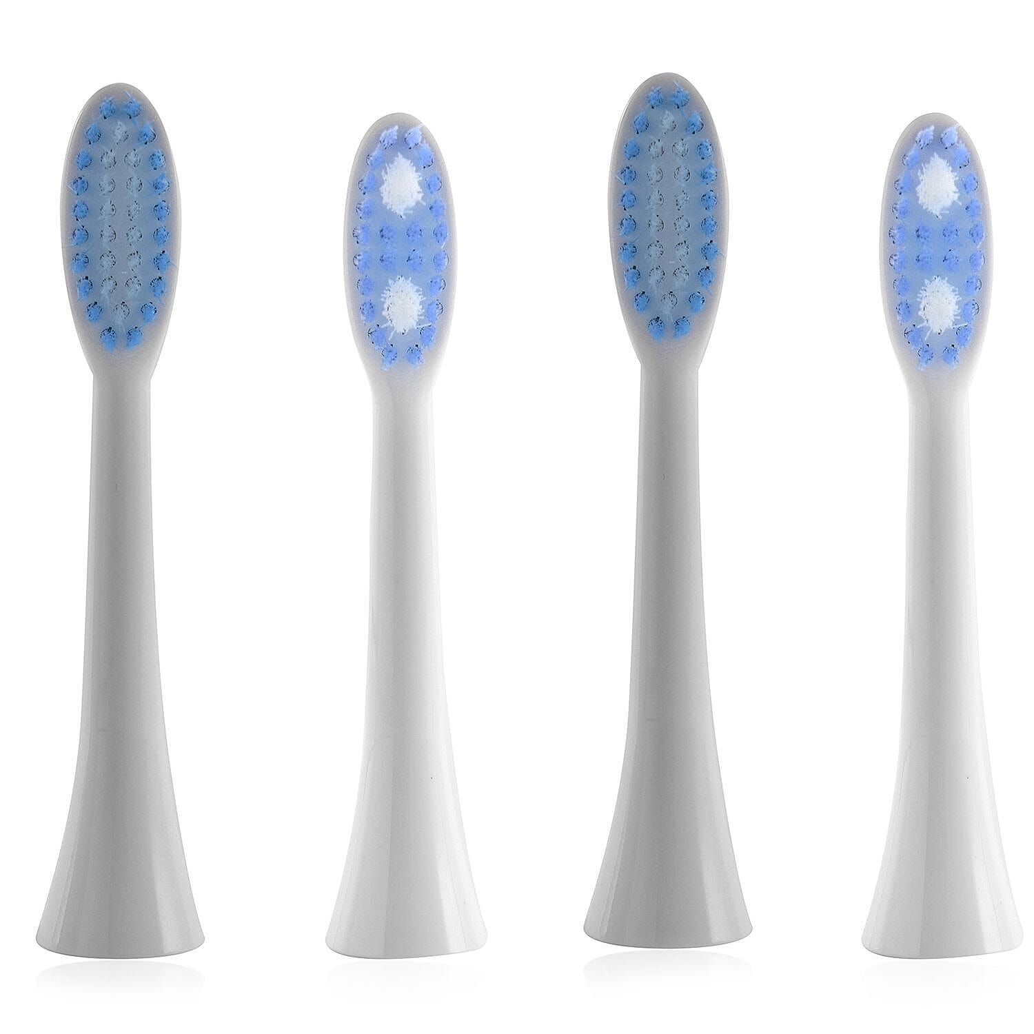 BEAUTECH Sonic Set of 4 Piece Toothbrush Replacement Heads - White - Blue. 7168077 3