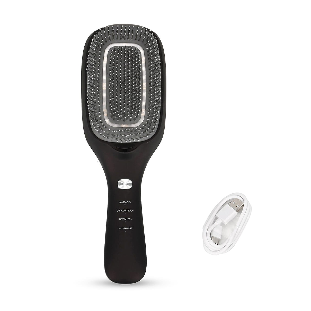 TOUCH BEAUTY- VITA 5-in-1 Hair Care Brush -  Ion Therapy, EMS, Sonic Massage, LLLT , Red and Blue Light Therapy - Black 7801575 0