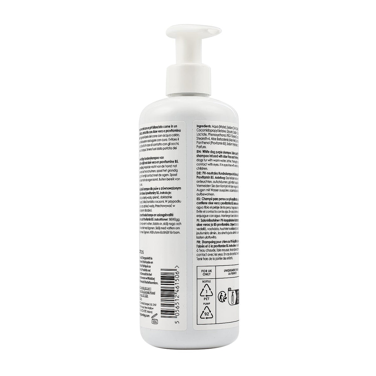 Buddy Care White Dog Shampoo with Aloe Vera and Pro Vitamin B5 500ml 7751346 2
