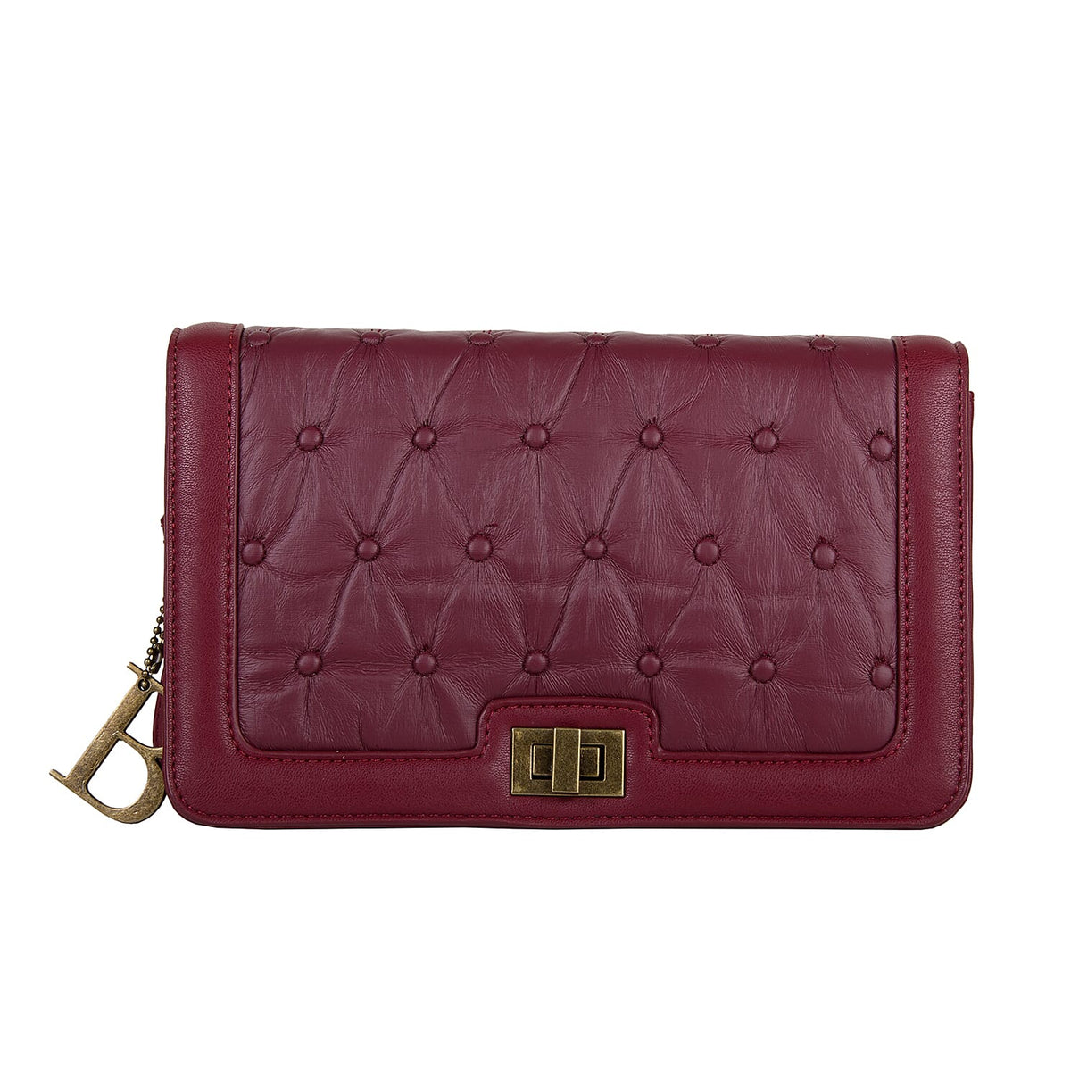 Bulaggi Collection Chester Crossbody Bag - Burgundy 6064404 0