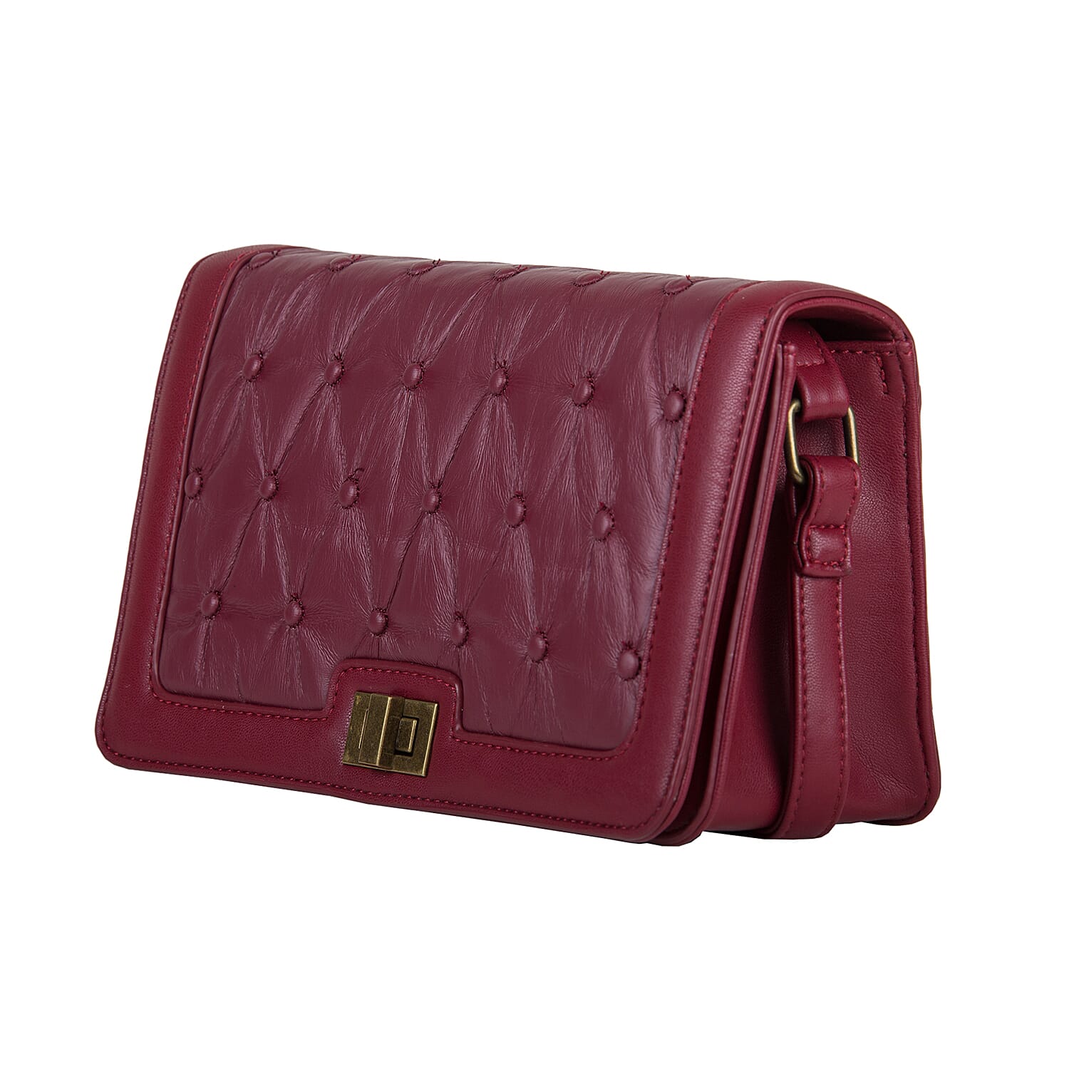 Bulaggi Collection Chester Crossbody Bag - Burgundy 6064404 1