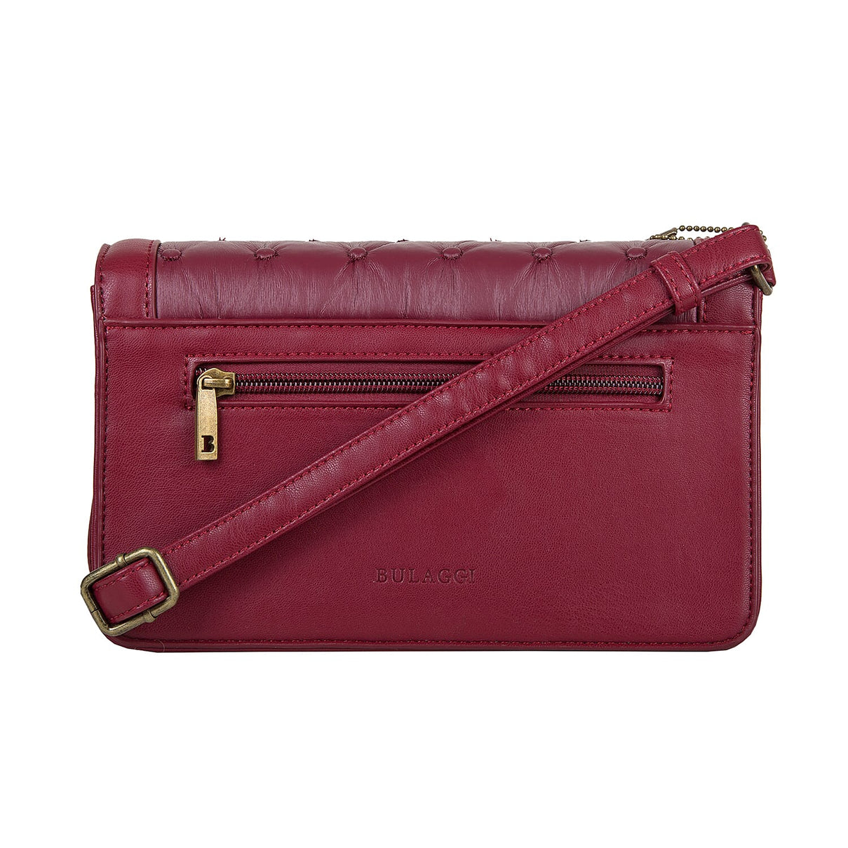 Bulaggi Collection Chester Crossbody Bag - Burgundy 6064404 2