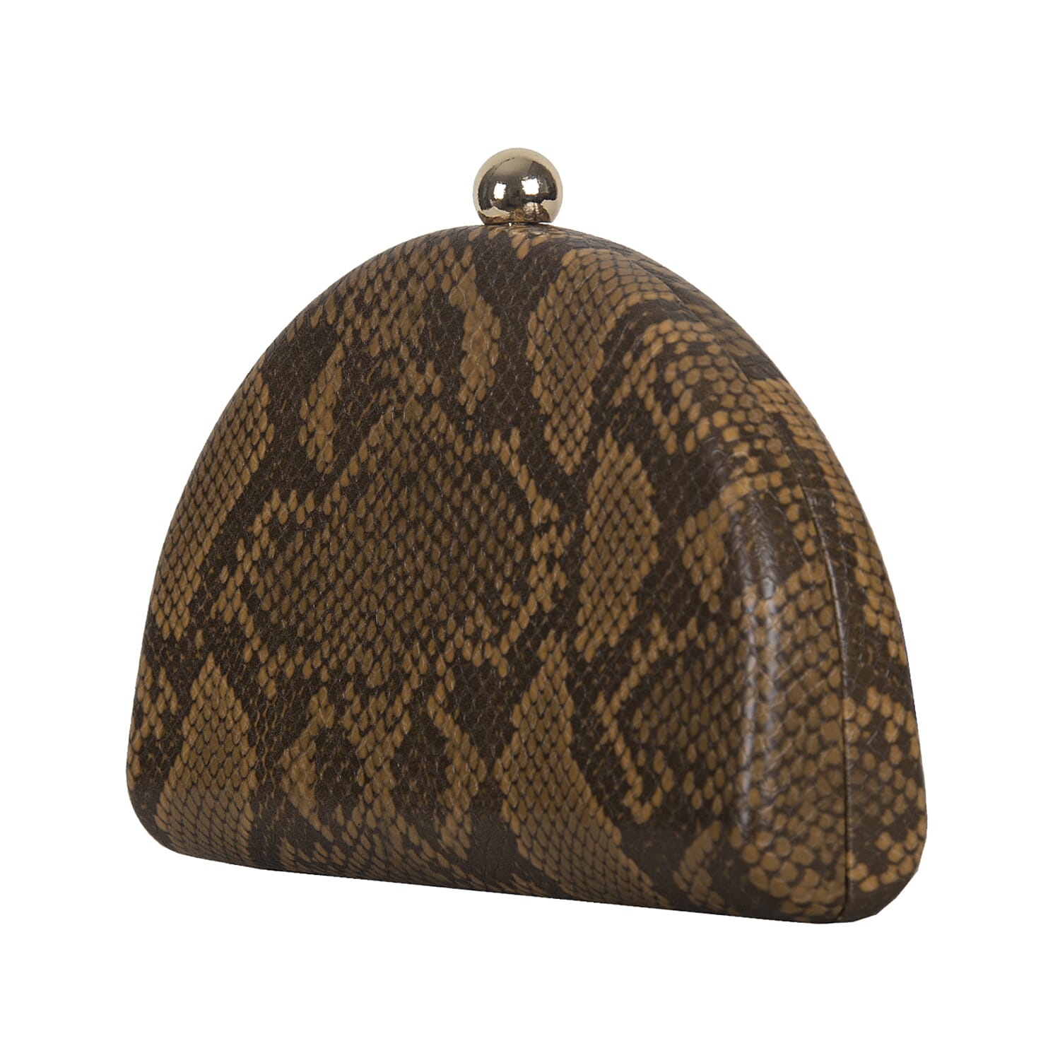 Bulaggi Collection Quince Grey and Black Snake-Skin Pattern Clutch Bag 6280285 1