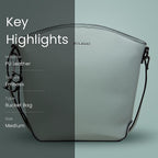 Bulaggi Collection - Kayla Bucket Crossbody Bag (Size 18x24x09 cm) - Mint