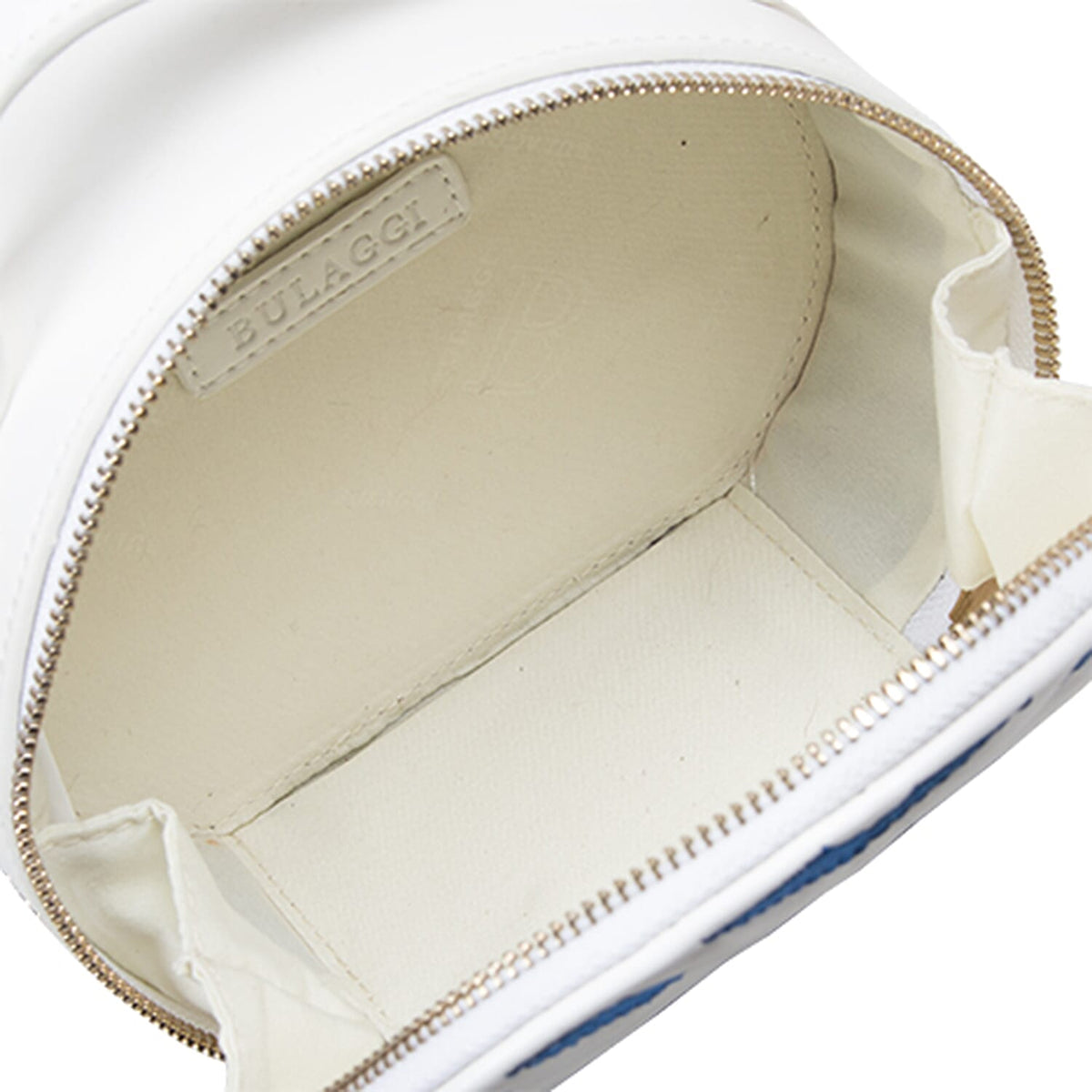 Bulaggi Zigzag Circle Bag in Blue and White 6342309 3