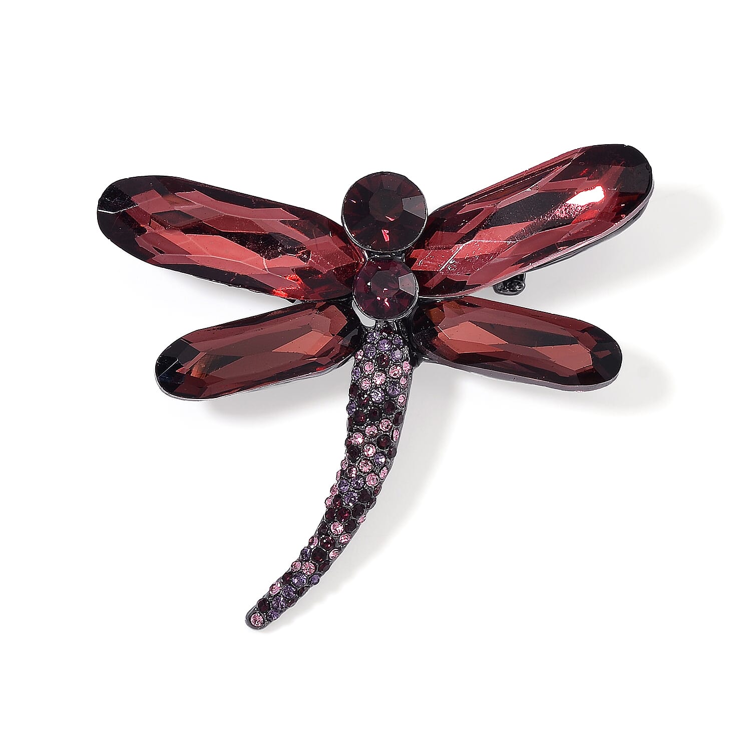 Crystal Dragonfly Brooch 7875701 0