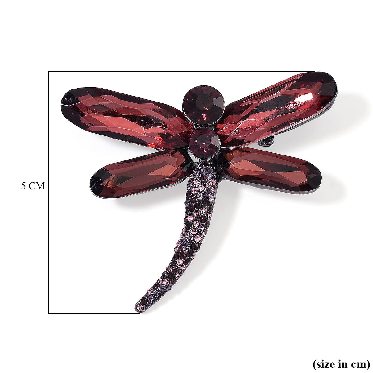 Crystal Dragonfly Brooch 7875701 4