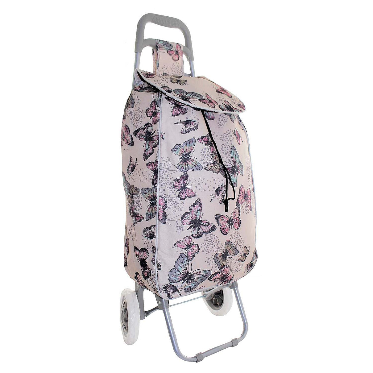 W Brown Butterfly Shopping Trolley - Beige 8052043 0