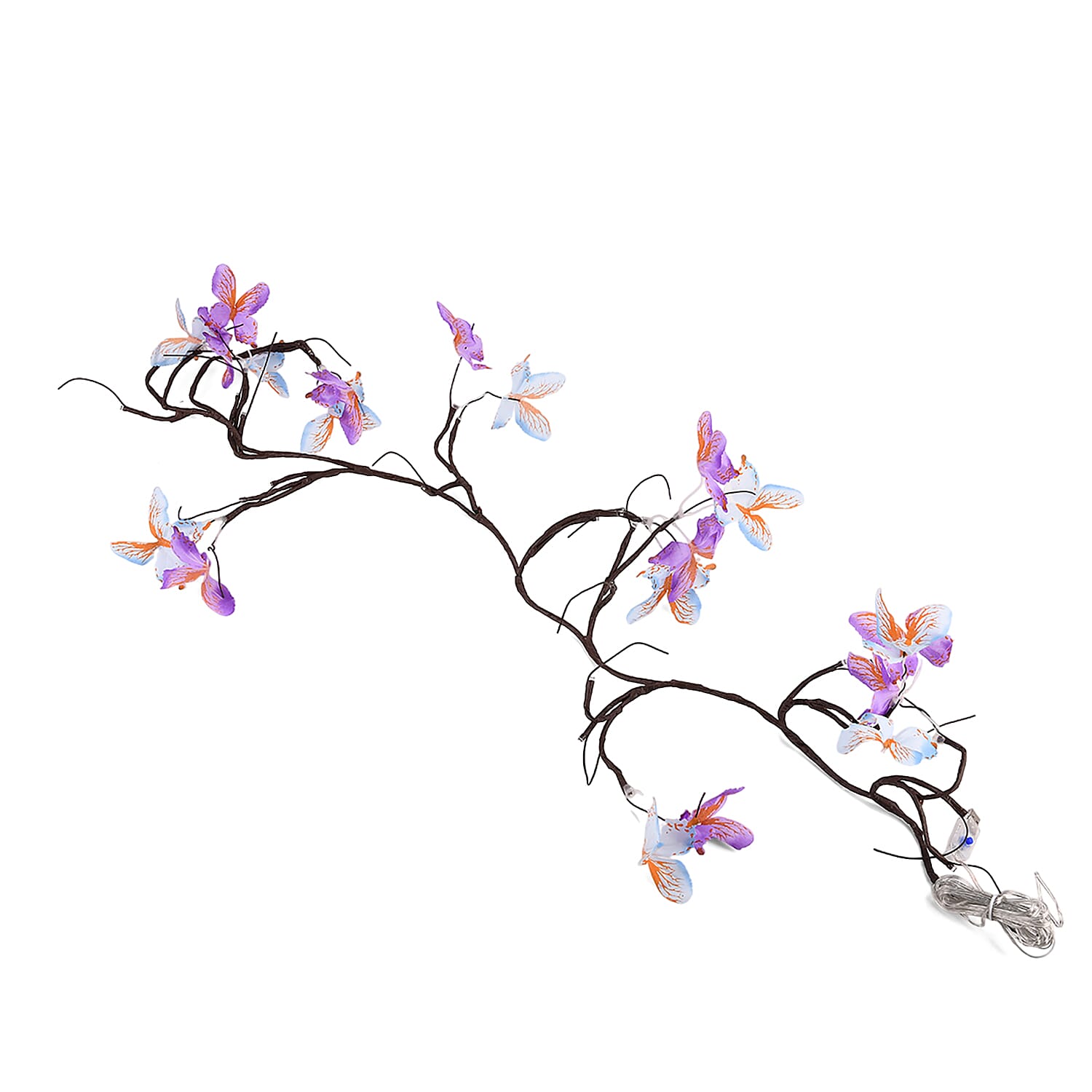 Bliss &amp; Beyond Warm White Birch Tree Light 90X150 cm 3m 1.1kg Cord Mains Operated Remote Controlled 8197335 0
