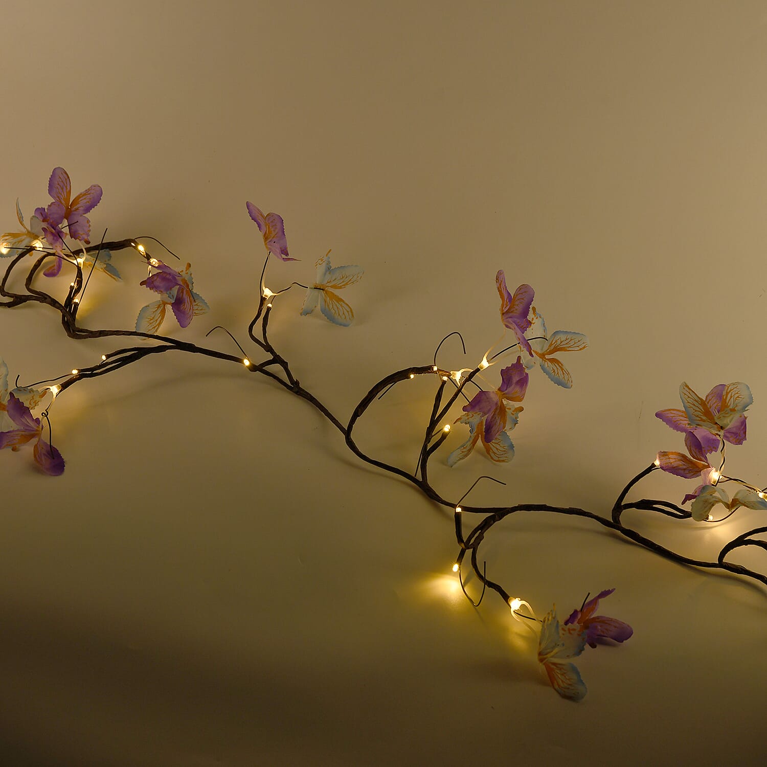 Bliss &amp; Beyond Warm White Birch Tree Light 90X150 cm 3m 1.1kg Cord Mains Operated Remote Controlled 8197335 3