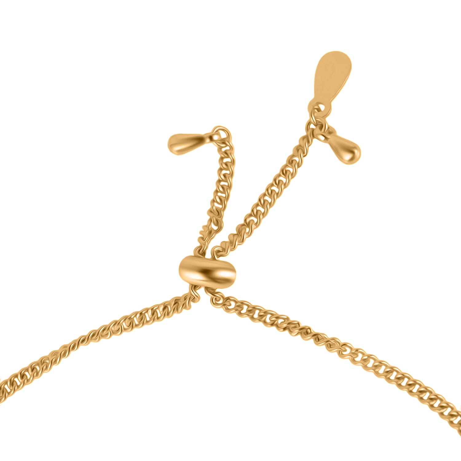 Butterscotch Amber Adjustable Bracelet (Size 6.5 - 9) in Gold Plated Sterling Silver 1.5 Ct. 8059593 3