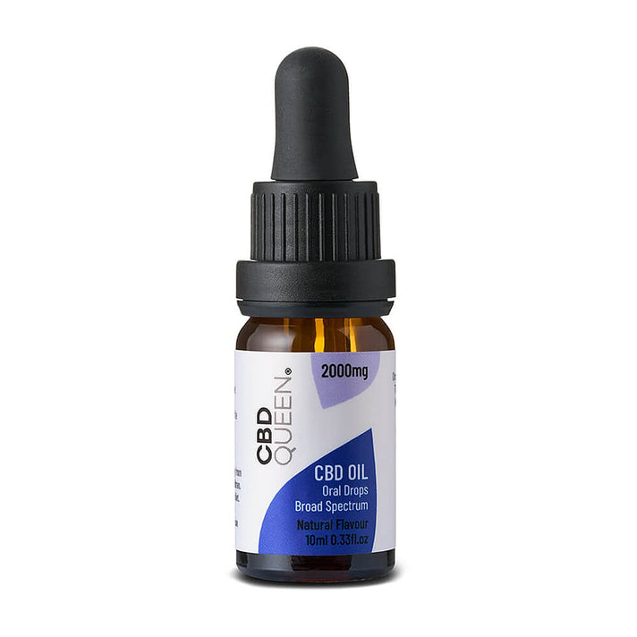 CBD Queen- Broad Spectrum Oil 20% - 2000mg - Natural - 10ml 8538095 1
