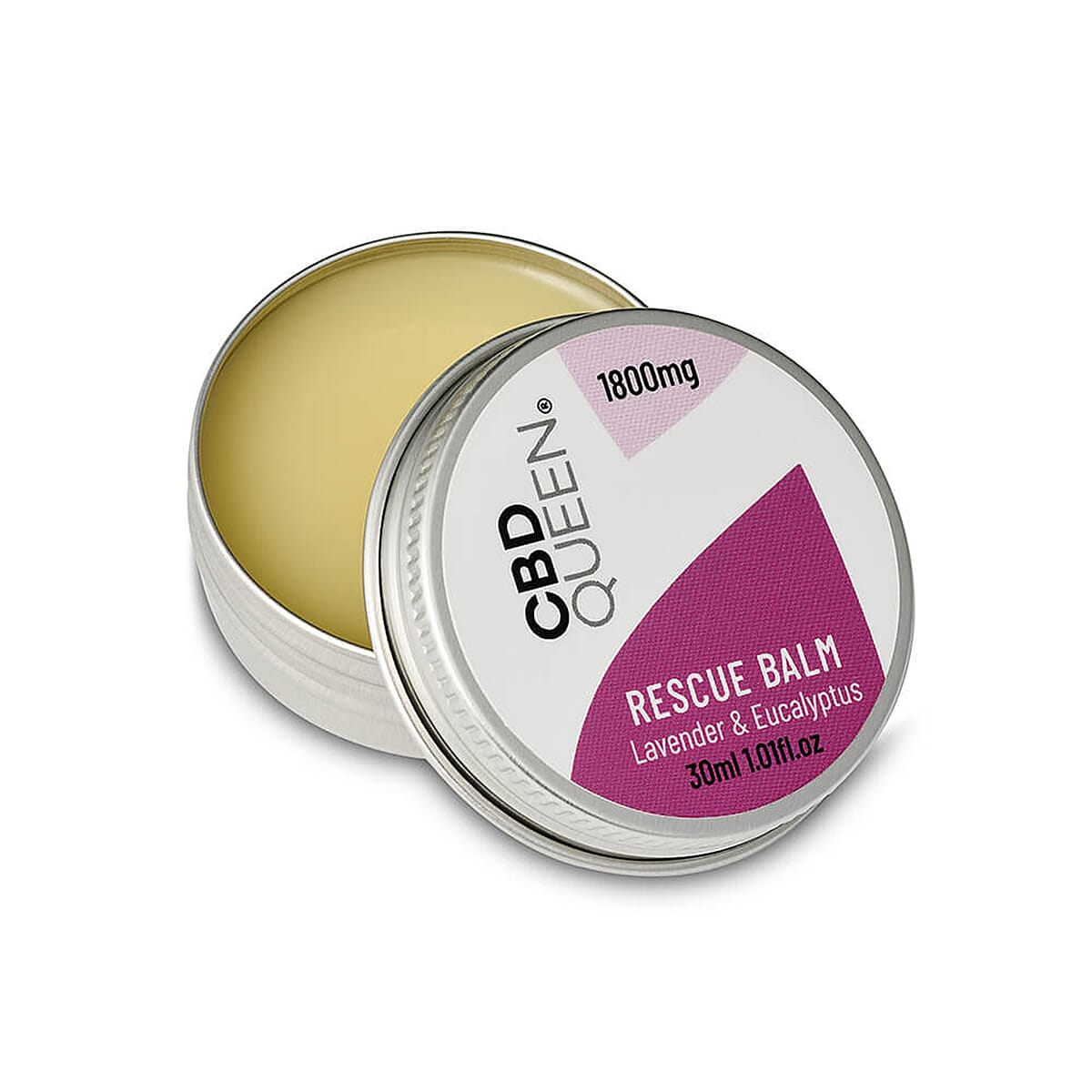 CBD Queen: Rescue Balm 6% Super Strength - Lavender &amp; Eucalyptus (30ml) 8538106 0