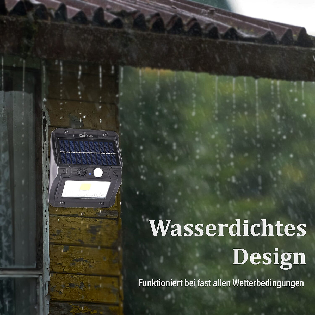 CL-108 Solar-Powered Outdoor Lamp with Motion Sensor 7534624 8