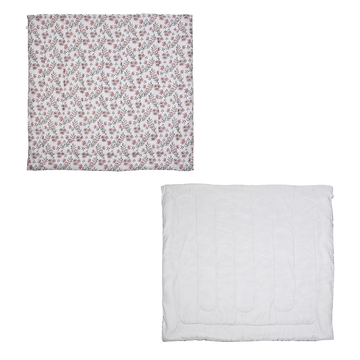 3 Piece Set - Printed Microfiber Leaf Pattern Comforter (Size 200x200 cm) with 2 Pillowcases (Size 75x50x2 cm) - Leaf Double 7301387 4