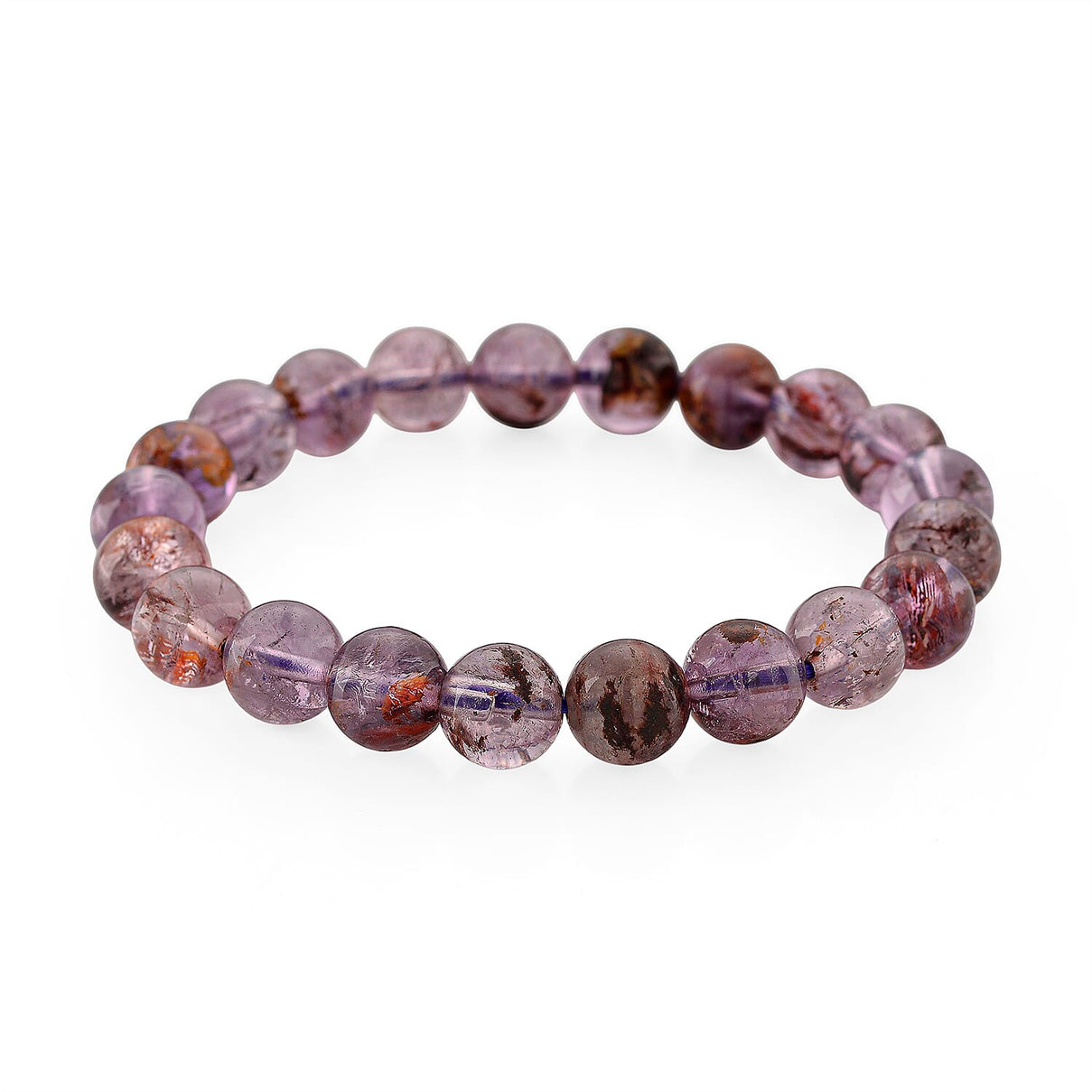 Cacoxenite Beads Stretchable Bracelet (Size 7-7.5) 120.00 Ct. 8438878 0