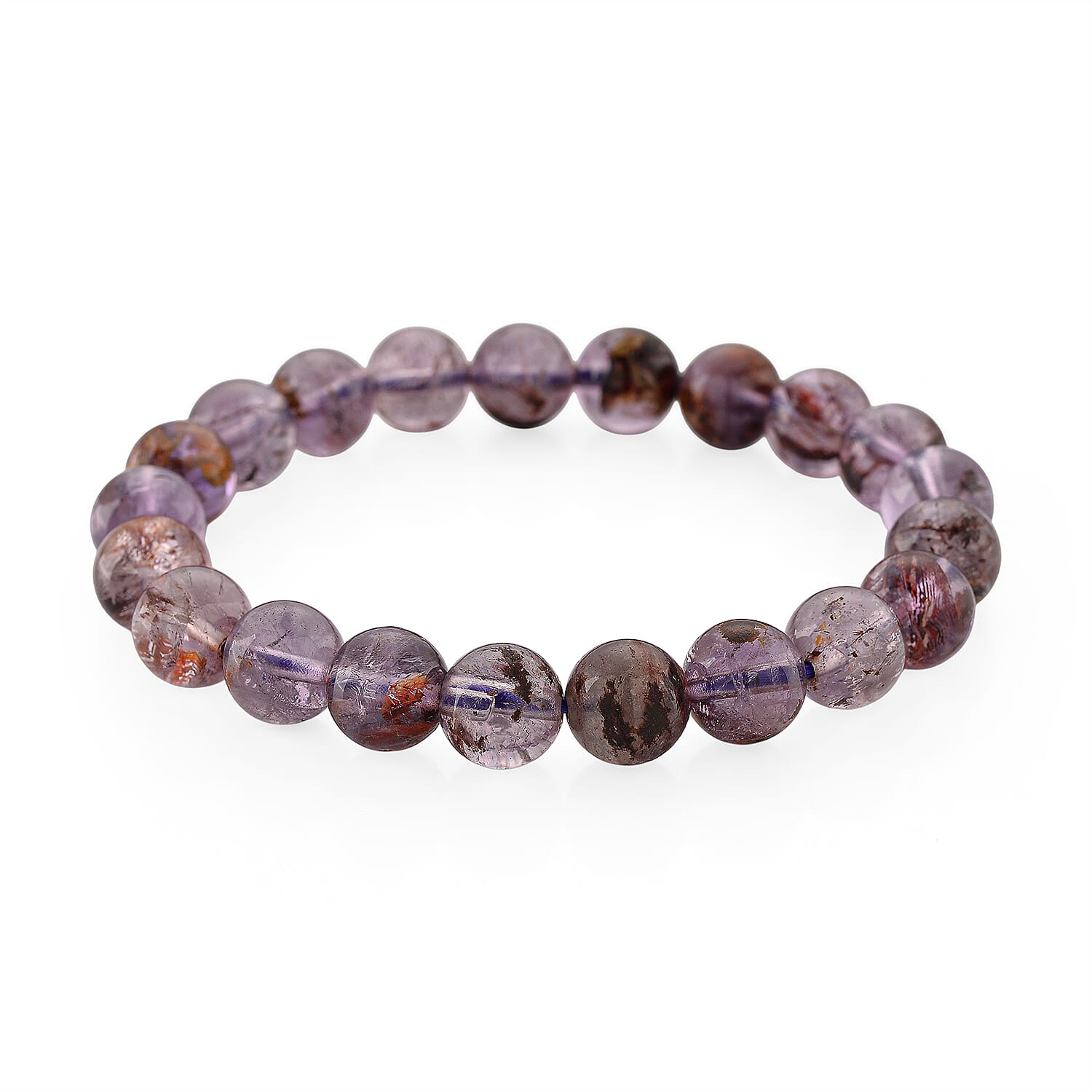 Cacoxenite Beads Stretchable Bracelet (Size 7-7.5) 120.00 Ct. 8438878 0