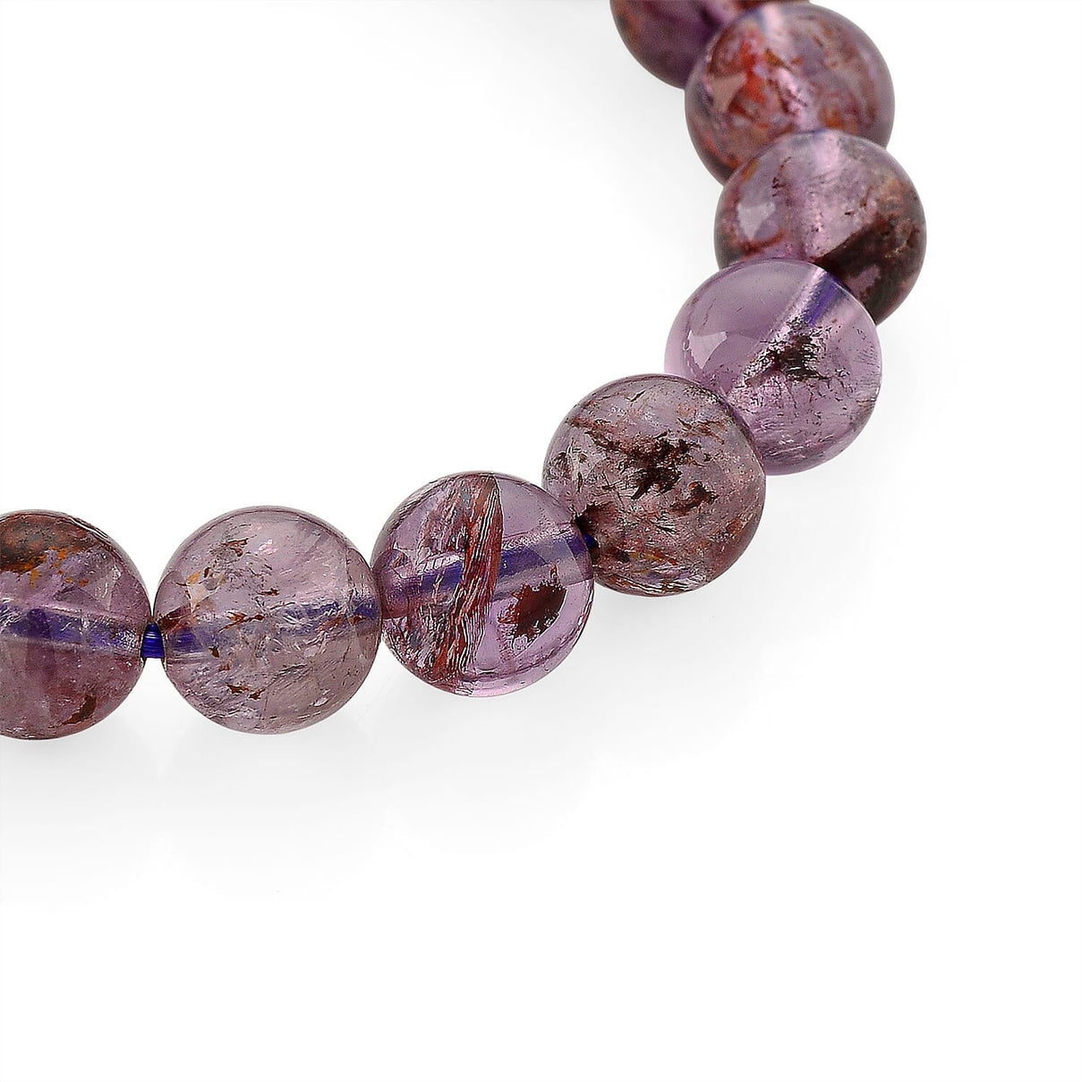 Cacoxenite Beads Stretchable Bracelet (Size 7-7.5) 120.00 Ct. 8438878 4