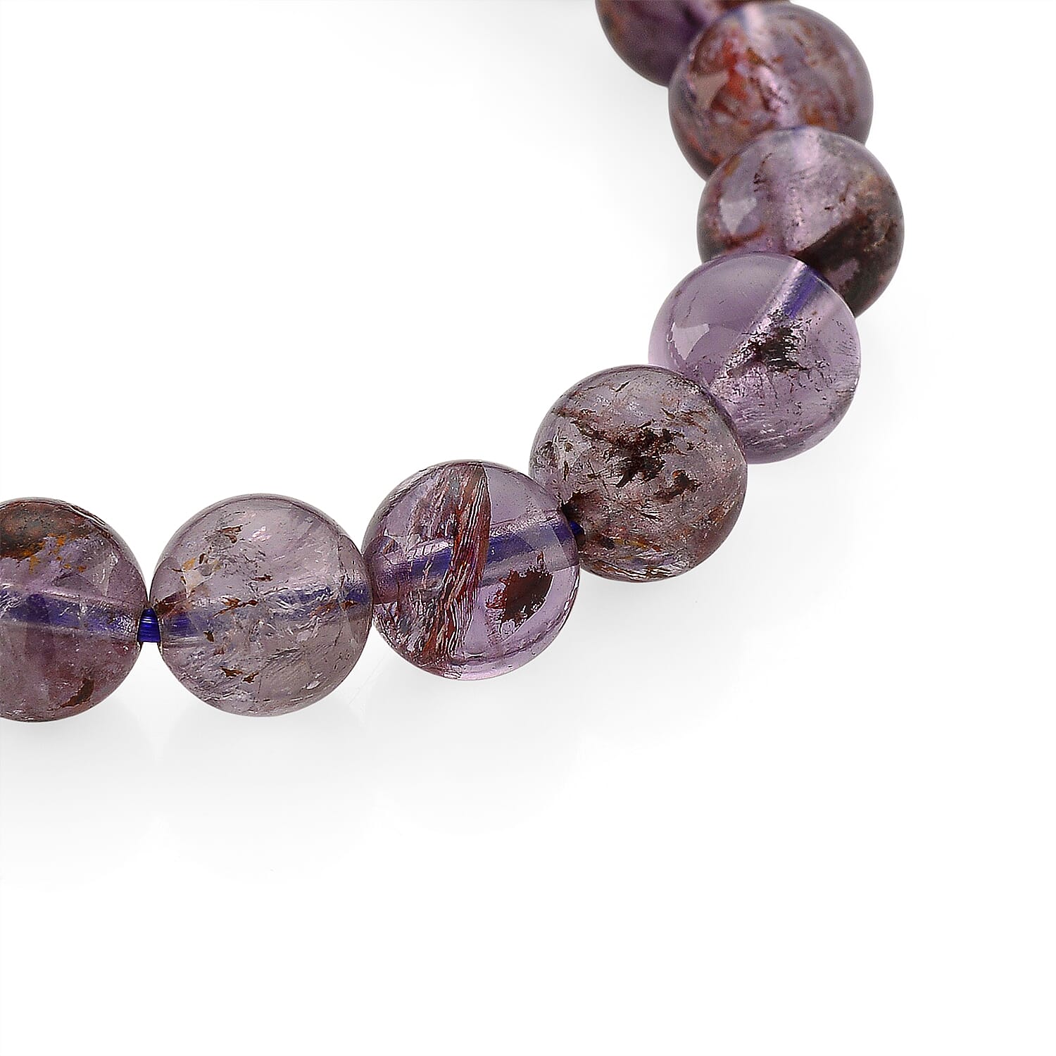 Cacoxenite Beads Stretchable Bracelet (Size 7-7.5) 120.00 Ct. 8438878 4