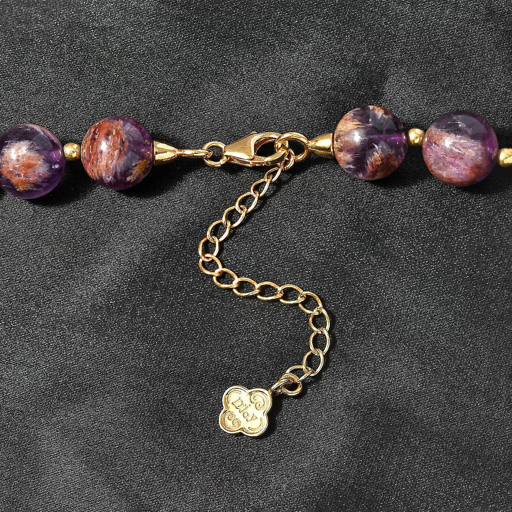 Cacoxenite  Necklace (Size - 18) in Vermeil YG Sterling Silver 2.40 ct  2.400  Ct.