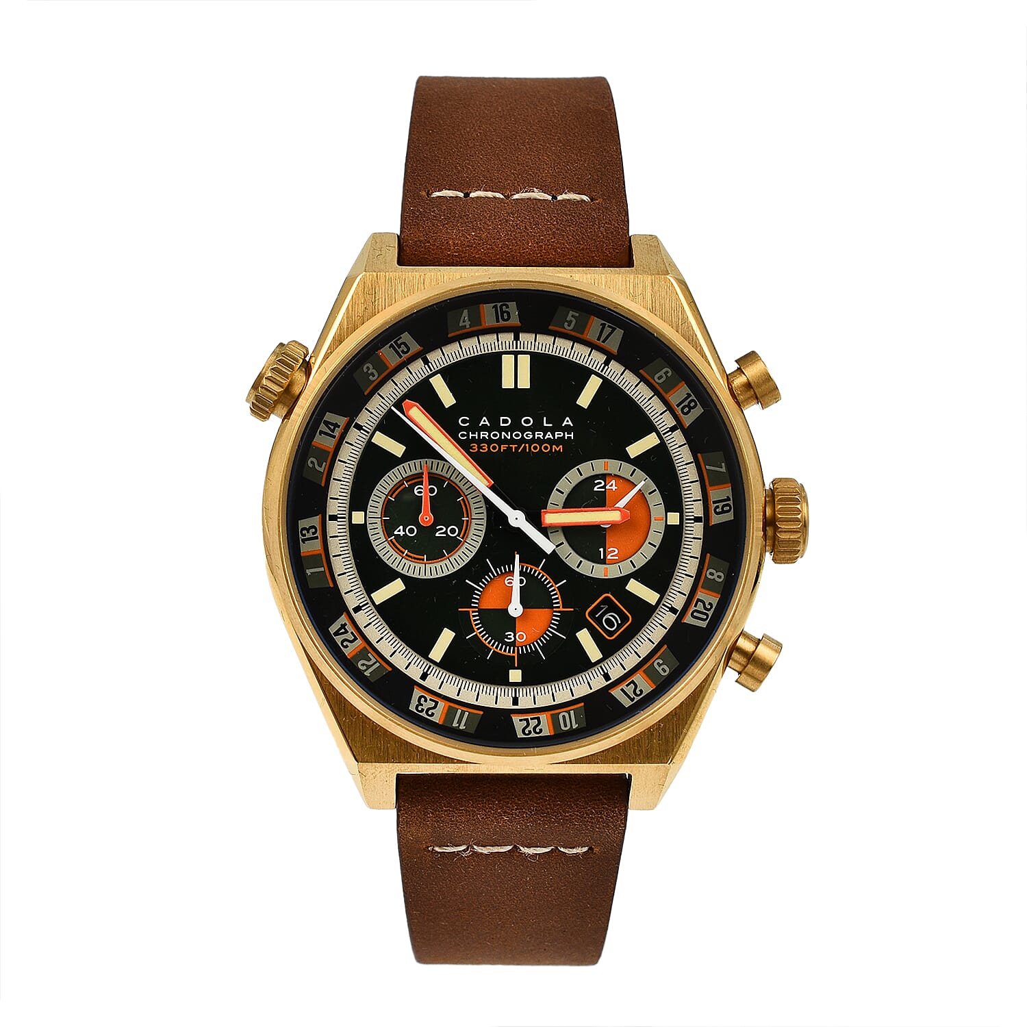 Cadola Intercontinental Noble Green Men's Japanese Quartz Watch 7737104 0