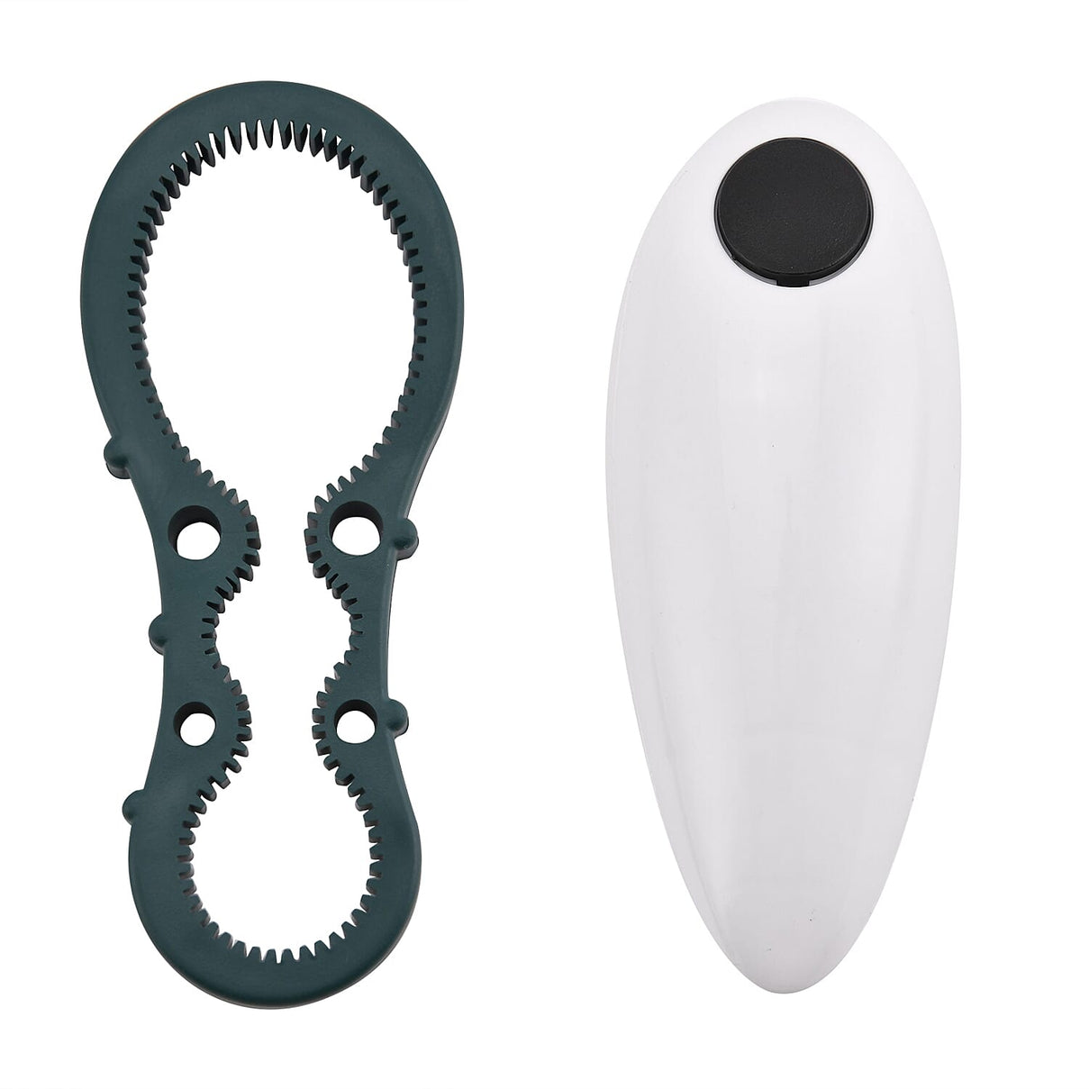 2 Piece Set Electric Can Opener and Manual Jar Lid Opener 7370587 0
