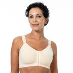 Cancer Research UK Front Fastening Full Coverage Wide Straps Comfort Bra (Size XL) - Blush