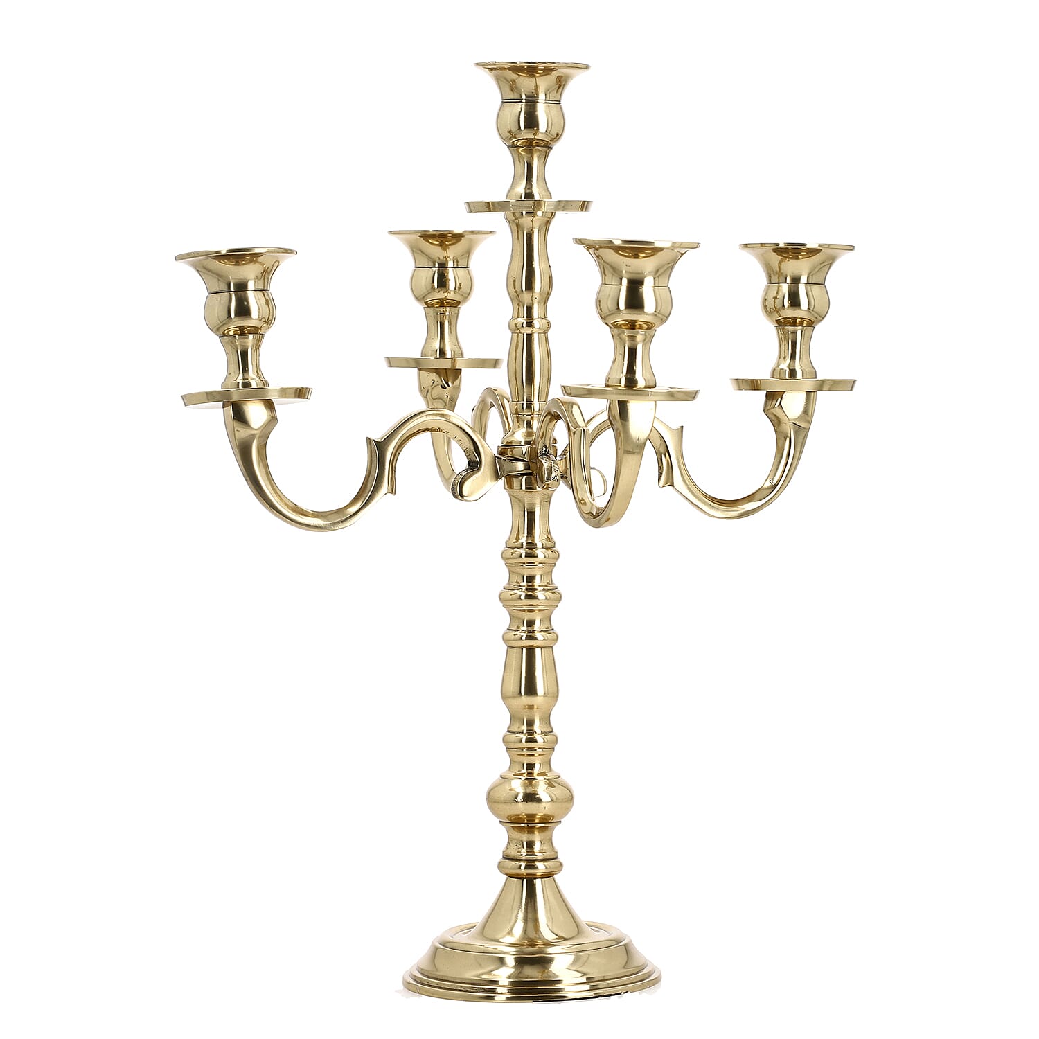 Aluminium Collapsible Candle Stand with 5 Arms 7852188 0