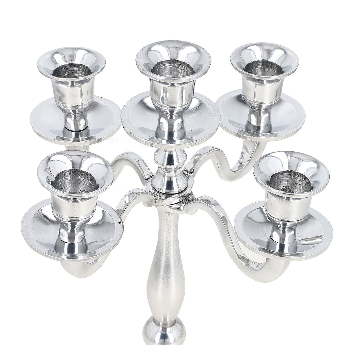 Candle Holder One Size- Silver &amp; Silver 7929990 2