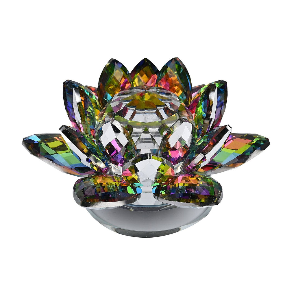 Sparkling - Rotating Crystal Lotus Flower - Multi