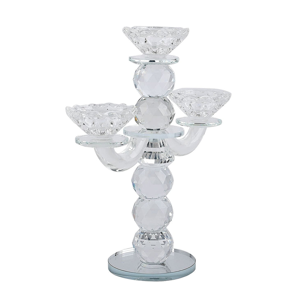 Crystal Candle Holder - Round 7573841 1