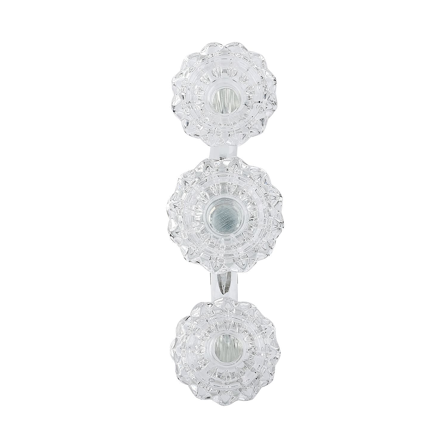 Crystal Candle Holder - Round 7573841 2