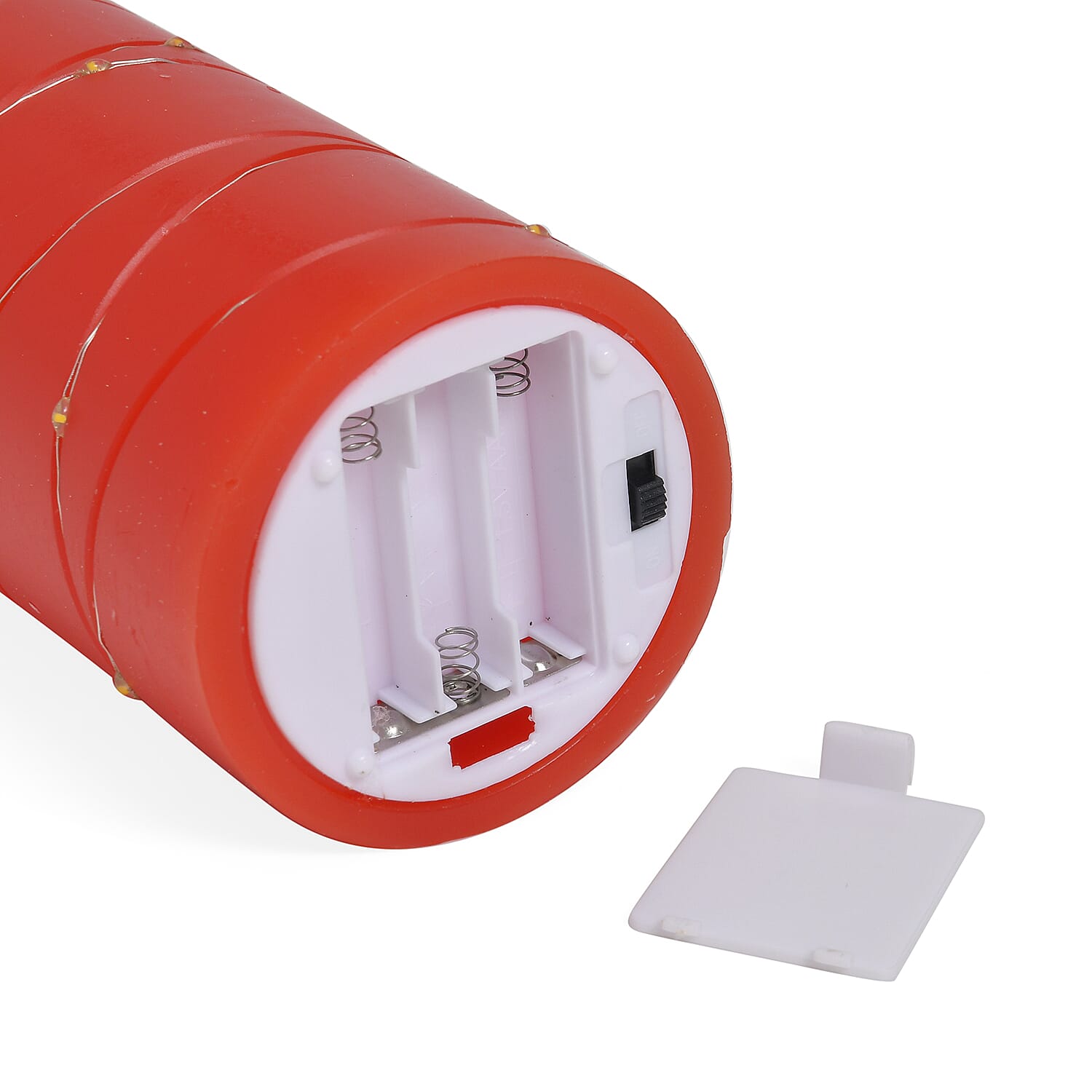 Set of 3 LED Candle with Remote (2AA Battery not inc.) - Red 7840915 6