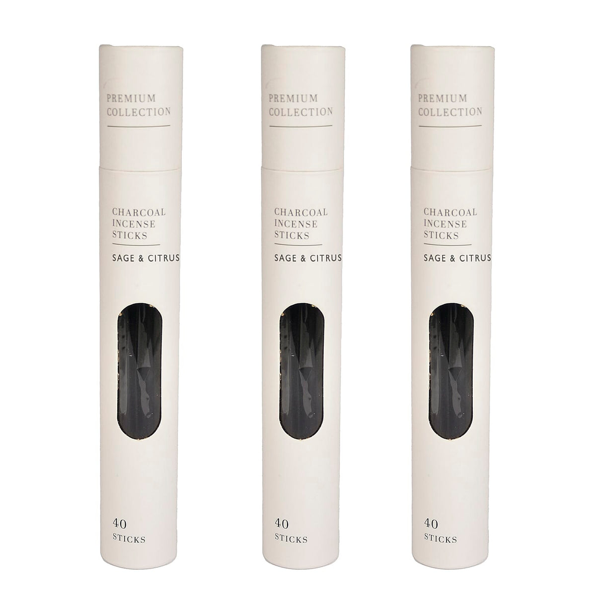 Set of 3 Incense Sticks 40 each - Sage &amp; Citrus 7678868 0