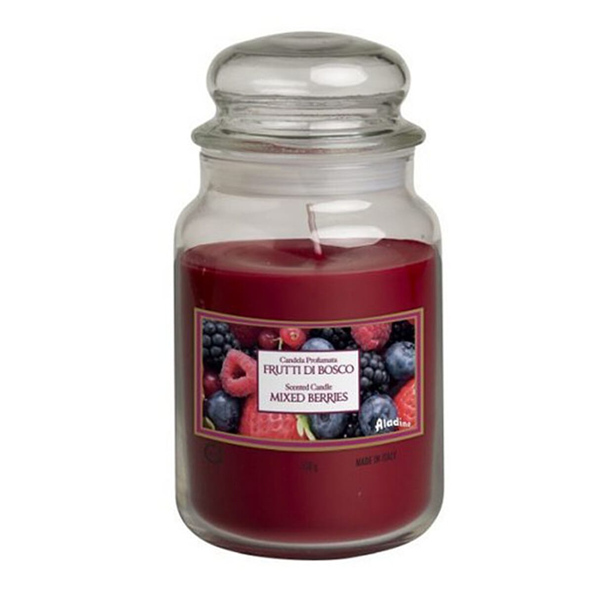 Petali Mixed Berries Scented Jar Candle â€“ Large (100 Hours Burn Time, Single Cotton Wick) 8043108 0