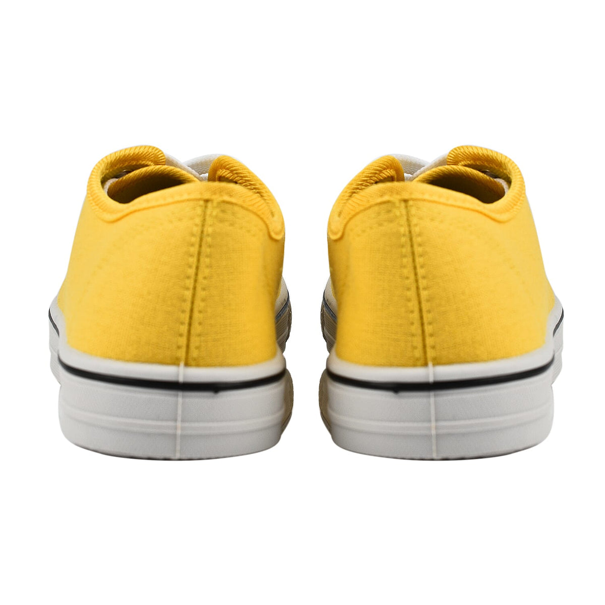 Closeout Deal Canvas Trainers - Yellow 7555228 3