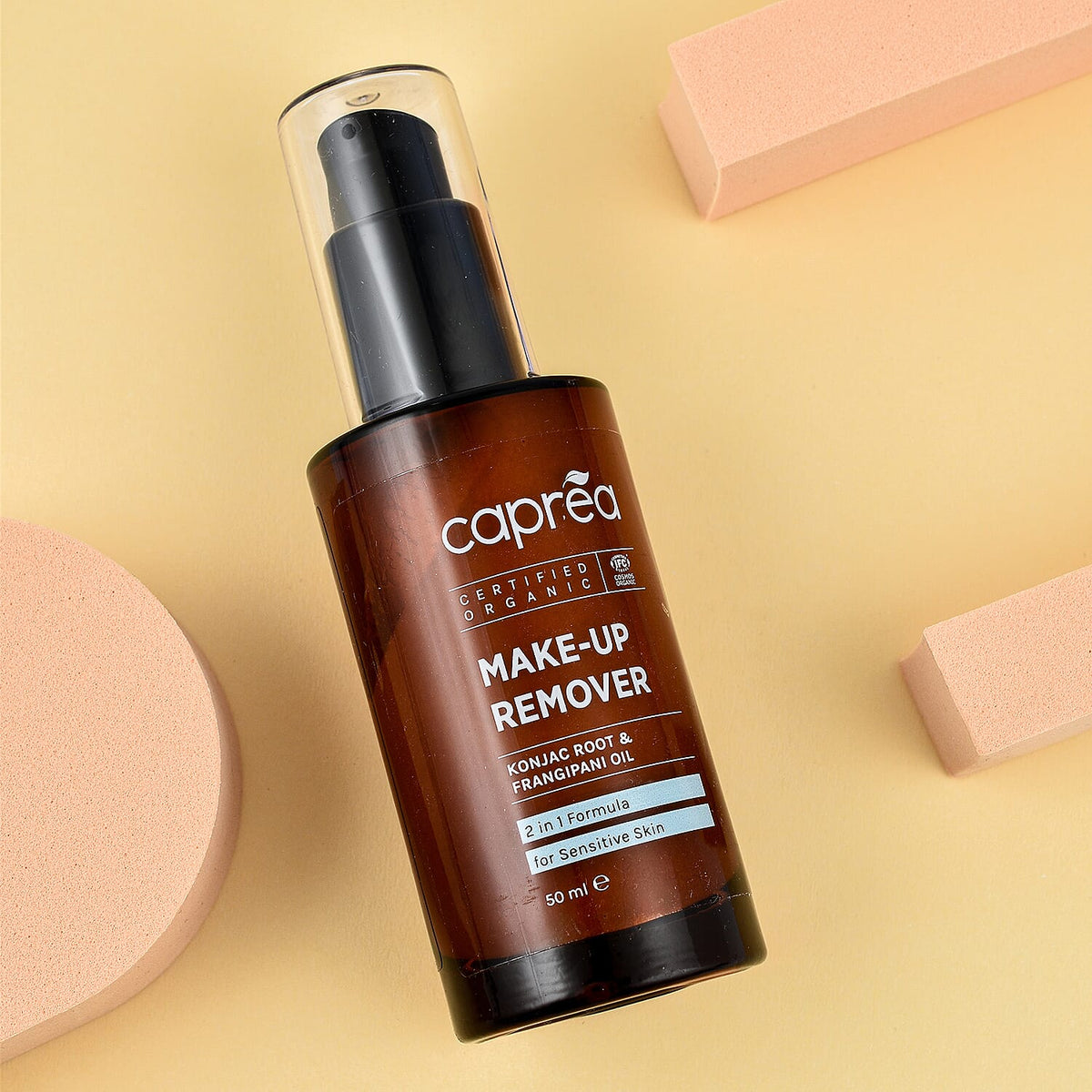 Caprea Make Up Remover Konjac Root &amp; Frangipani Oil - 50ml 7565124 1