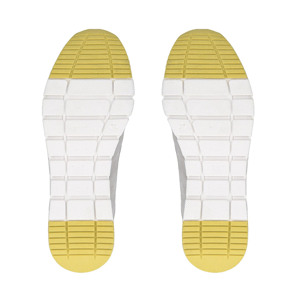 CAPRICE Lightweight with Side Zipper Sneaker Shoes (Size 8) - White & Grey
