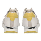 CAPRICE Lightweight with Side Zipper Sneaker Shoes (Size 8) - White & Grey