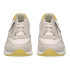 CAPRICE Lightweight with Side Zipper Sneaker Shoes (Size 8) - White & Grey