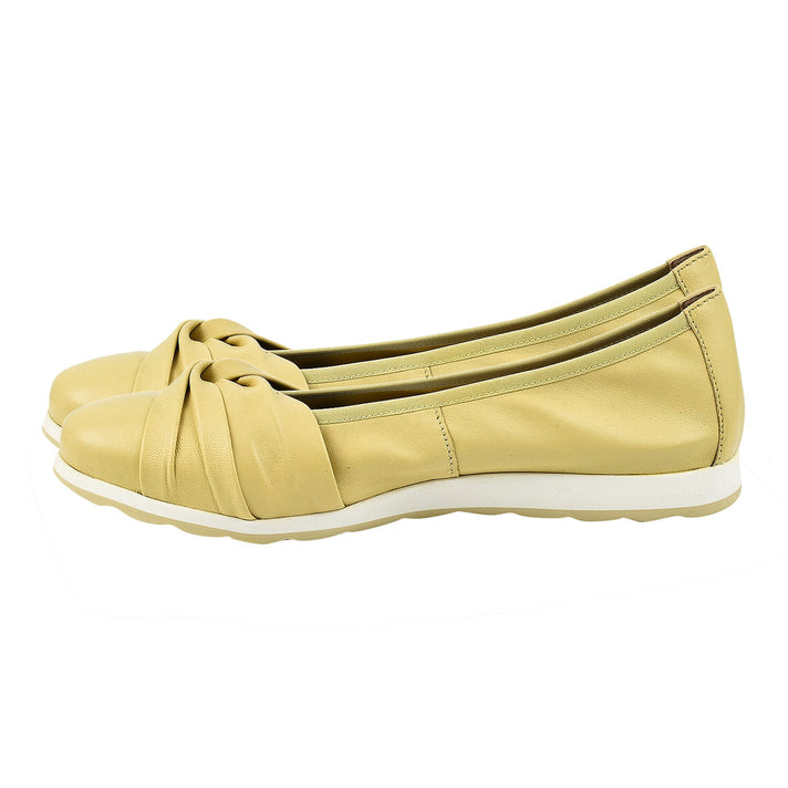 Caprice Women's Ballerina Sandals - Vanilla Soft 6921662 2