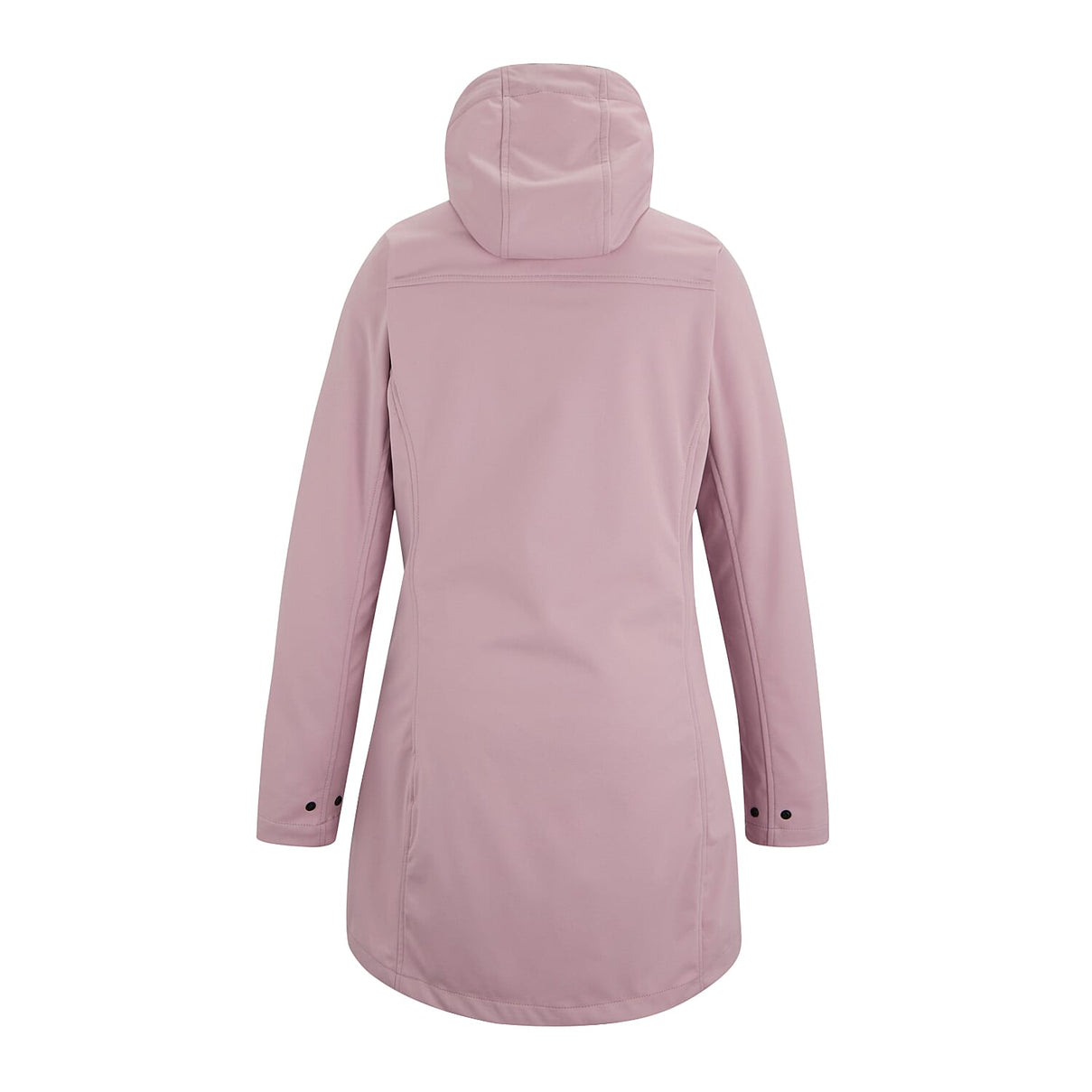 Regatta Womens Softshell Waterproof Longline Jacket with Detachable Hood (Size 12) - Purple 8511221 8