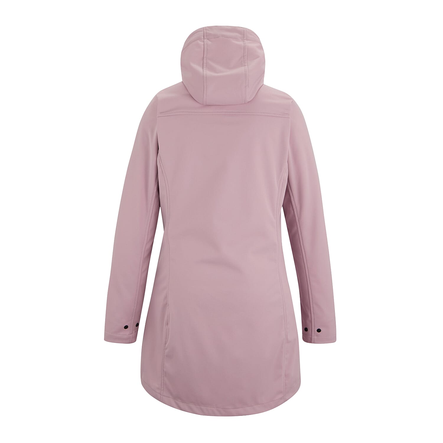 Regatta Womens Softshell Waterproof Longline Jacket with Detachable Hood (Size 12) - Purple 8511221 8