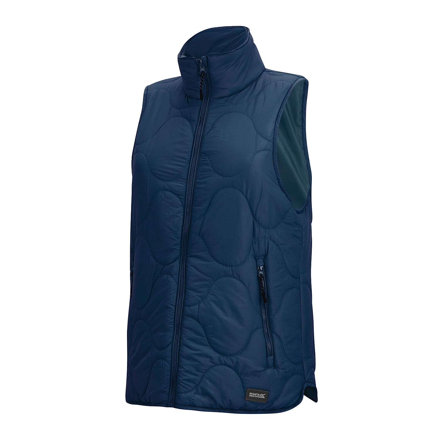 Regatta Womens Quilted Gilet with Water-Repellent Finish (Size 12) - Blue 8511096 5