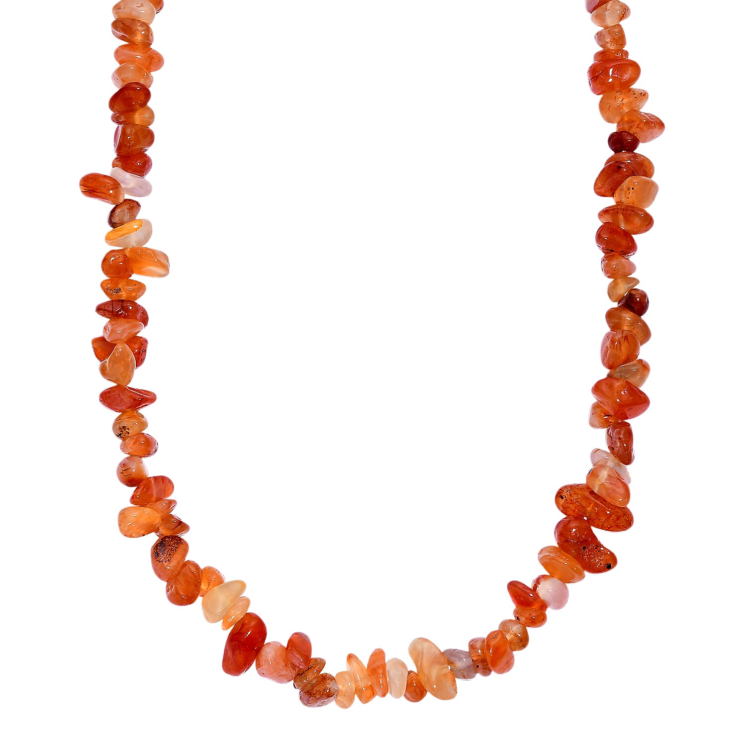 Carnelian Necklace (Size - 30) 240.00 Ct. 8203449 0