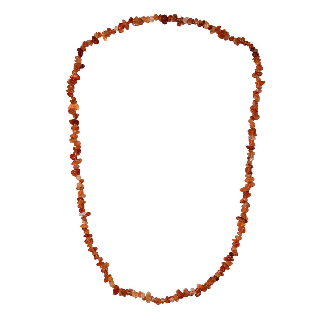 Carnelian Necklace (Size - 30) 240.00 Ct.