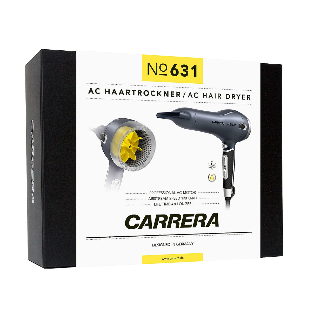 CARRERA 631 Unisex Professional Hair Dryer (AC 2400W) - Multi 7732888 8