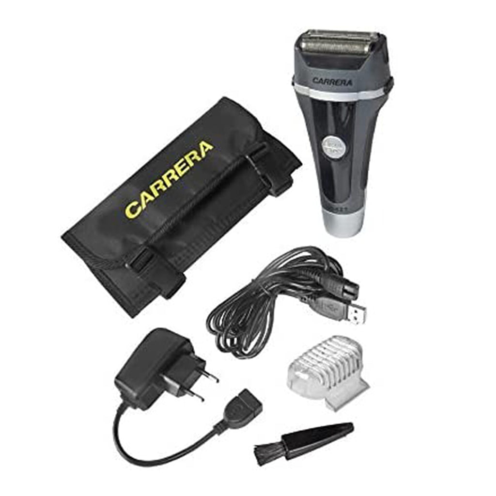Carrera Wet & Dry Shaver with IPX6 Waterproof and LED Display - Grey